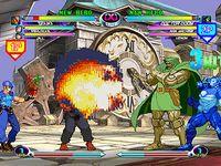 une photo d'Ã©cran de Marvel VS Capcom 2 sur Sega Dreamcast